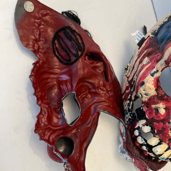 Halloween Mask - In Stitches Face Ripper Mask with Tear away face. - Picture 4 of 10